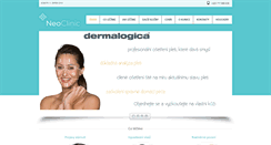 Desktop Screenshot of neoclinic.cz
